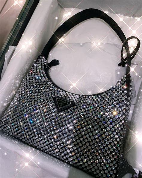 prada bag sparkly